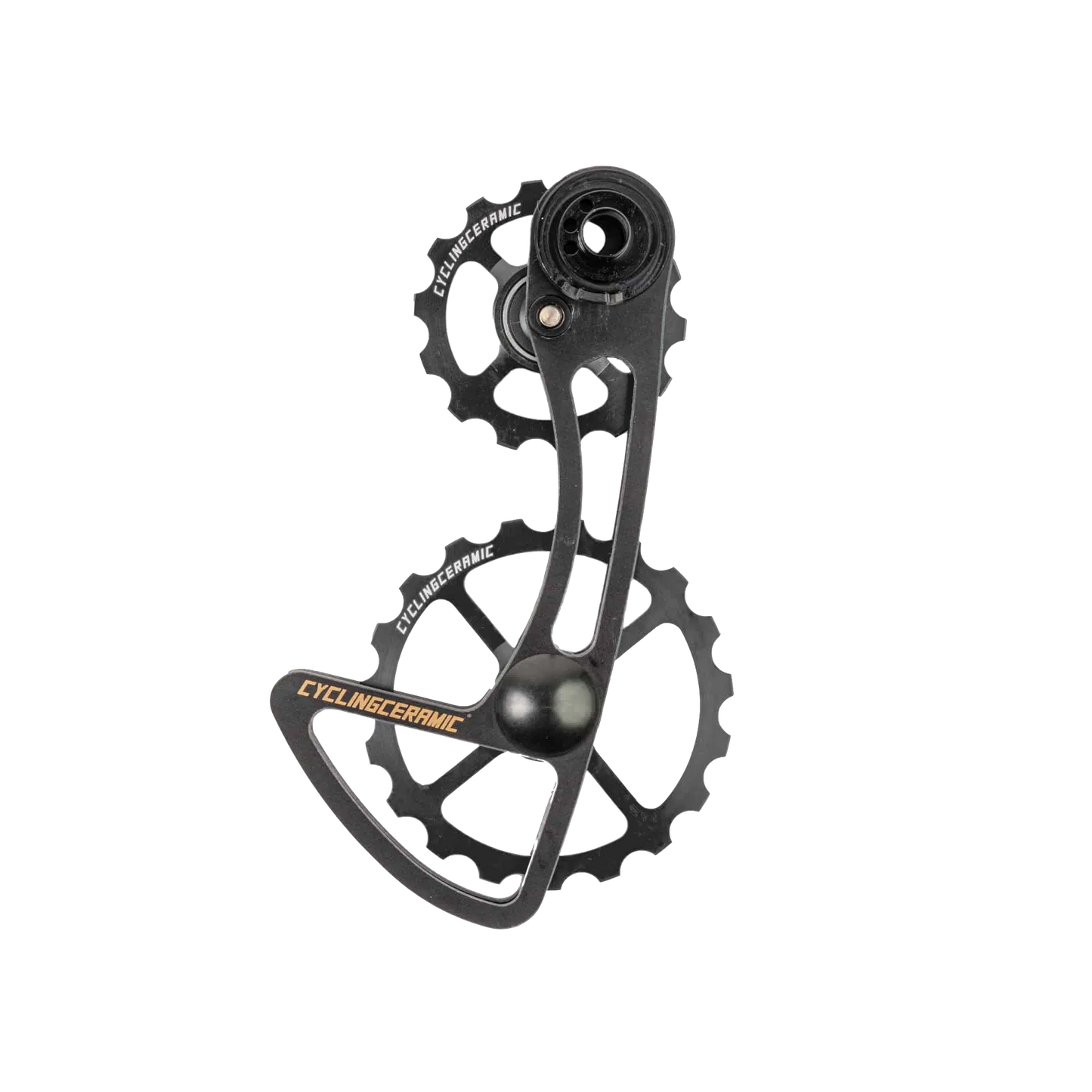 Oversize CYCLING CERAMIC derailleur hanger for Campagnolo 12V Black
