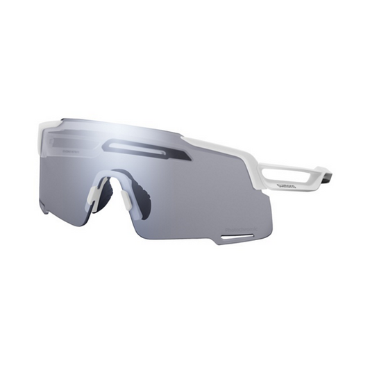 SHIMANO EQUINOX 4 CE-EQNX5 White Matt Grey Photochromic Glasses