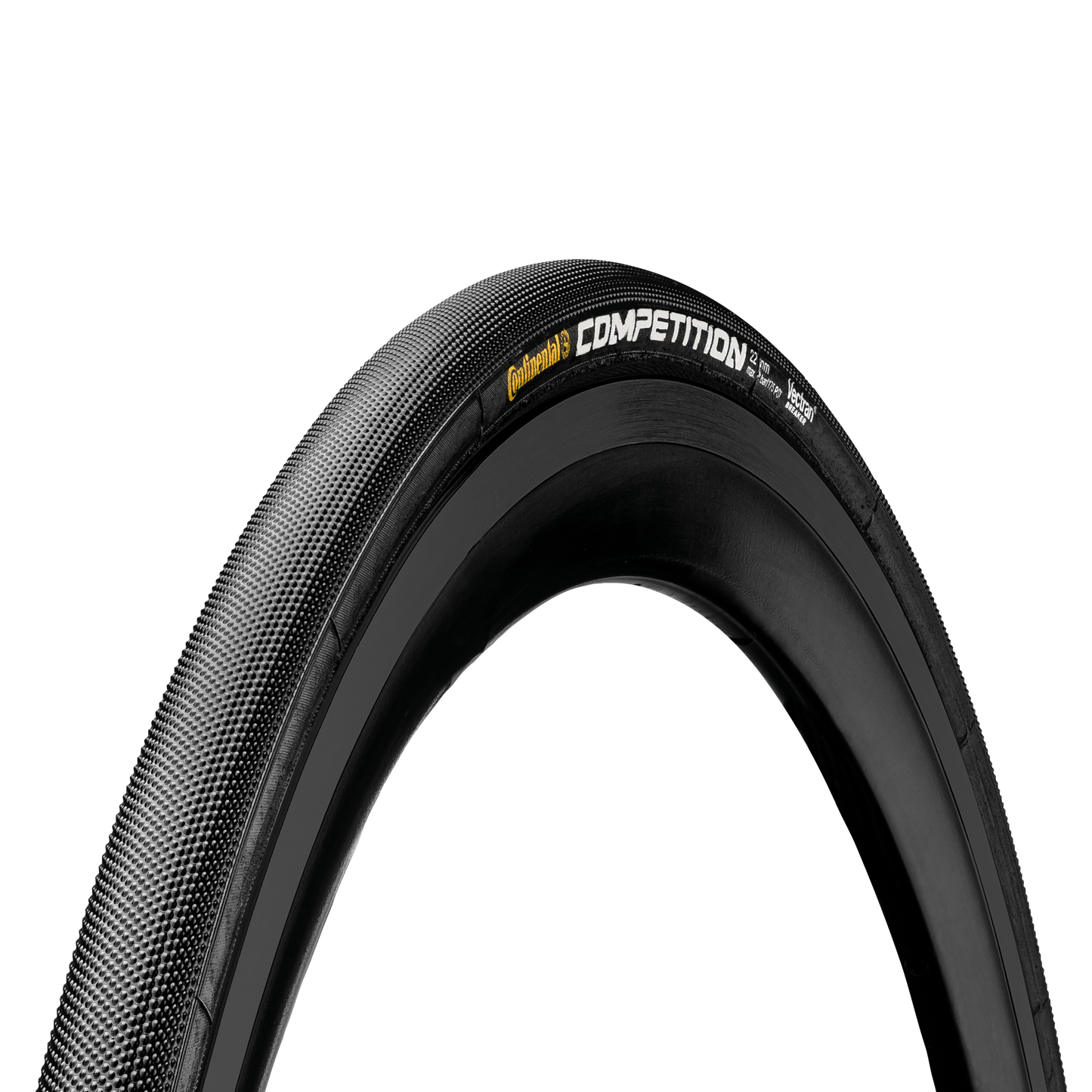 CONTINENTAL COMPETITION 700x25c Σωληνωτό ελαστικό μαύρο