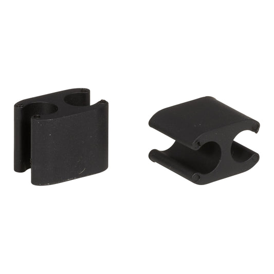 Σετ 10 καλωδίων ELVEDES Clips Duo Μαύρο 5mm/2.5mm DI2
