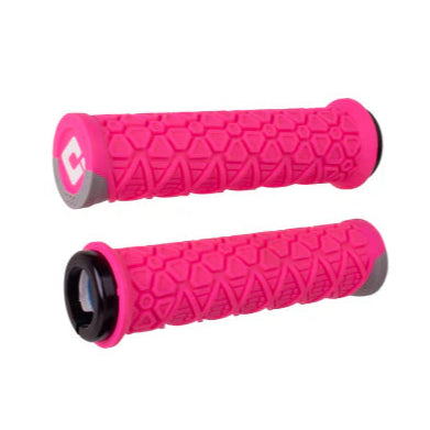 ODI VANQUISH Lock-On Grips 135 mm ροζ