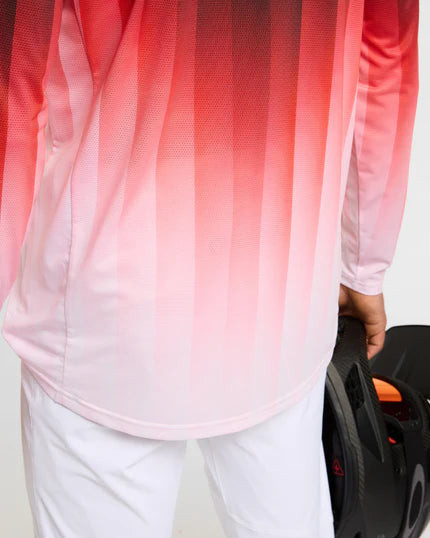 DHARCO RACE PRISM Long Sleeve Jersey Red