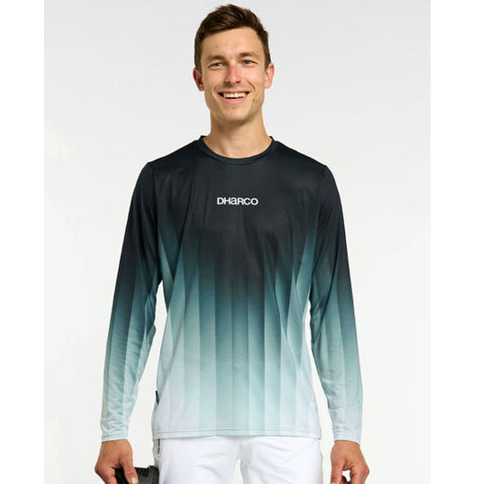 DHARCO RACE MIDNIGHT PRISM Long Sleeve Jersey Green