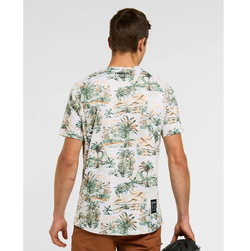 DHARCO LOST Short Sleeve Jersey Beige/Green