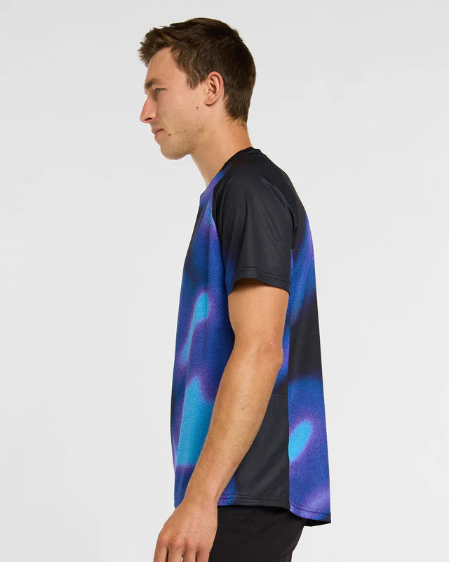 DHARCO VORTEX Κοντομάνικο Jersey Μαύρο/Μωβ