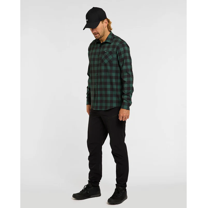 DHARCO TECH GUS Τεχνικό πουκάμισο Μαύρο/Χακί