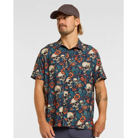 Technical shirt DHARCO TECH PARTY SKULLDUGGERY Blue