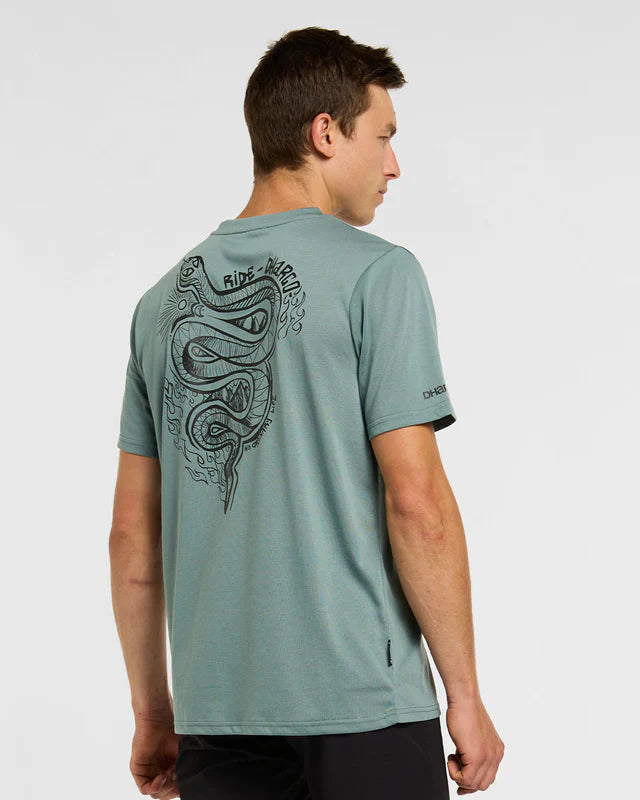 T-Shirt DAHRCO TECH ENVY Short Sleeve Green