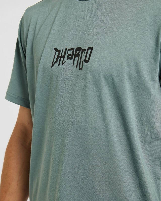 T-Shirt DAHRCO TECH ENVY Short Sleeve Green