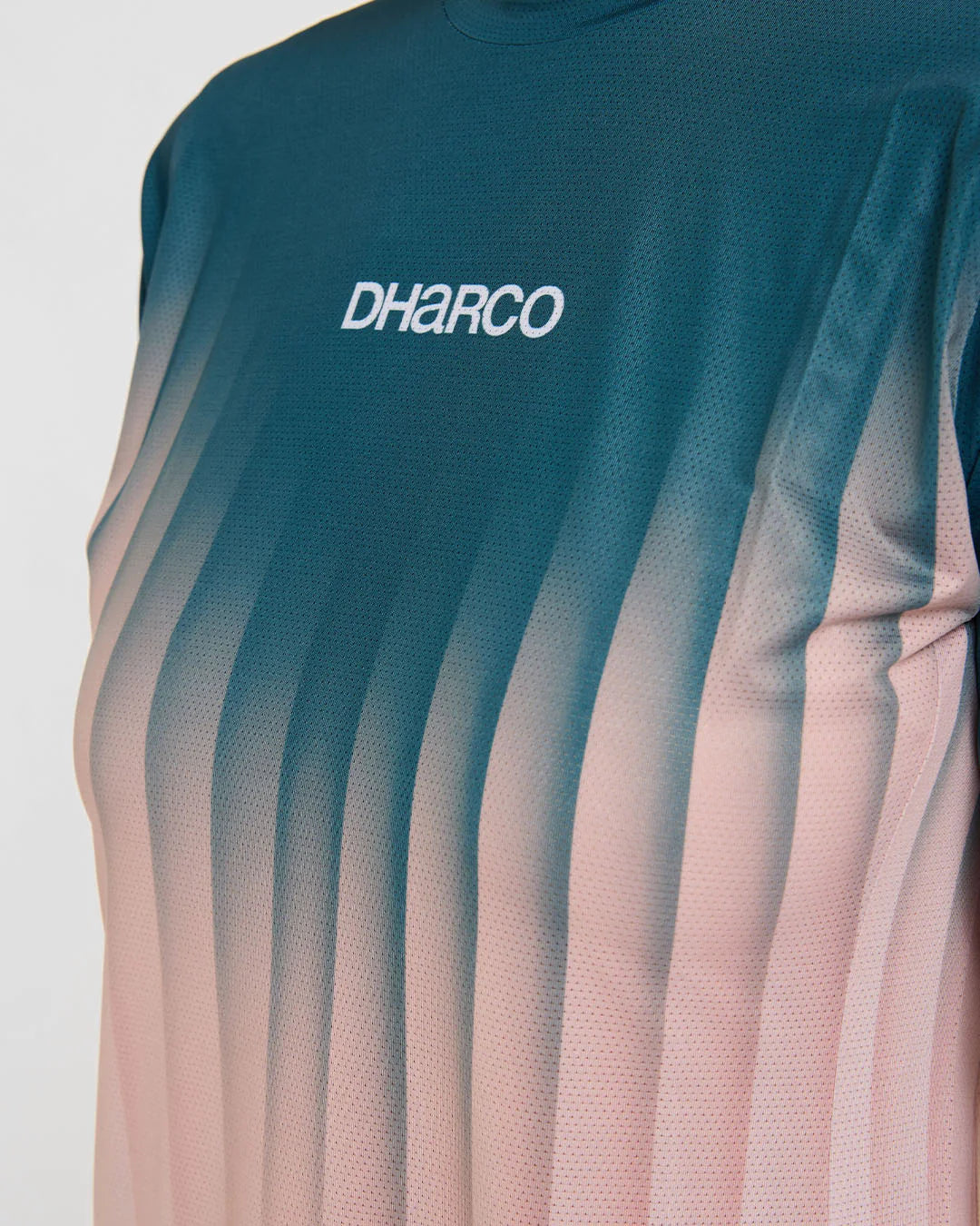 Γυναικείο DHARCO RACE DUSTY PRISM Long Sleeve Jersey Μαύρο/Ροζ
