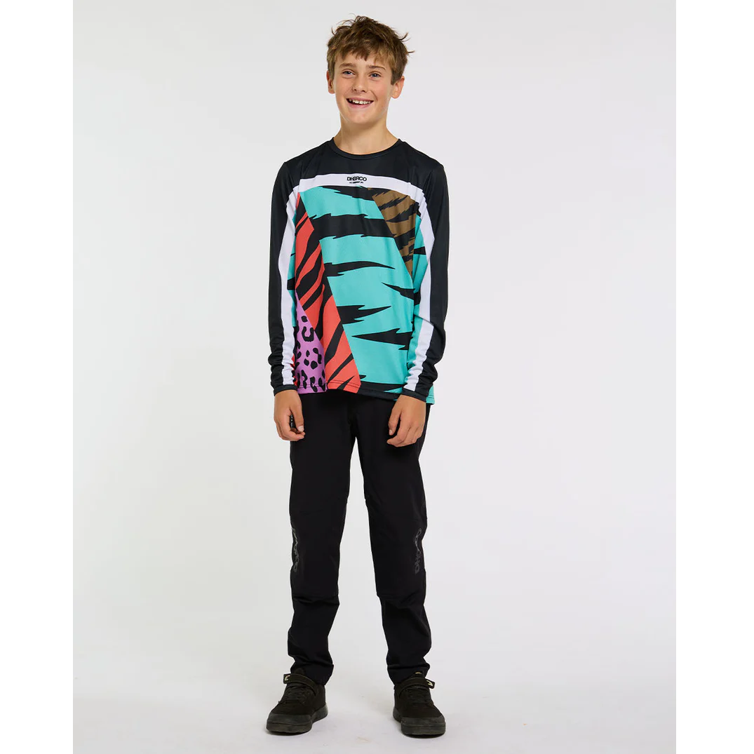 DHARCO GRAVITY JINX Junior Long Sleeve Multi Jersey