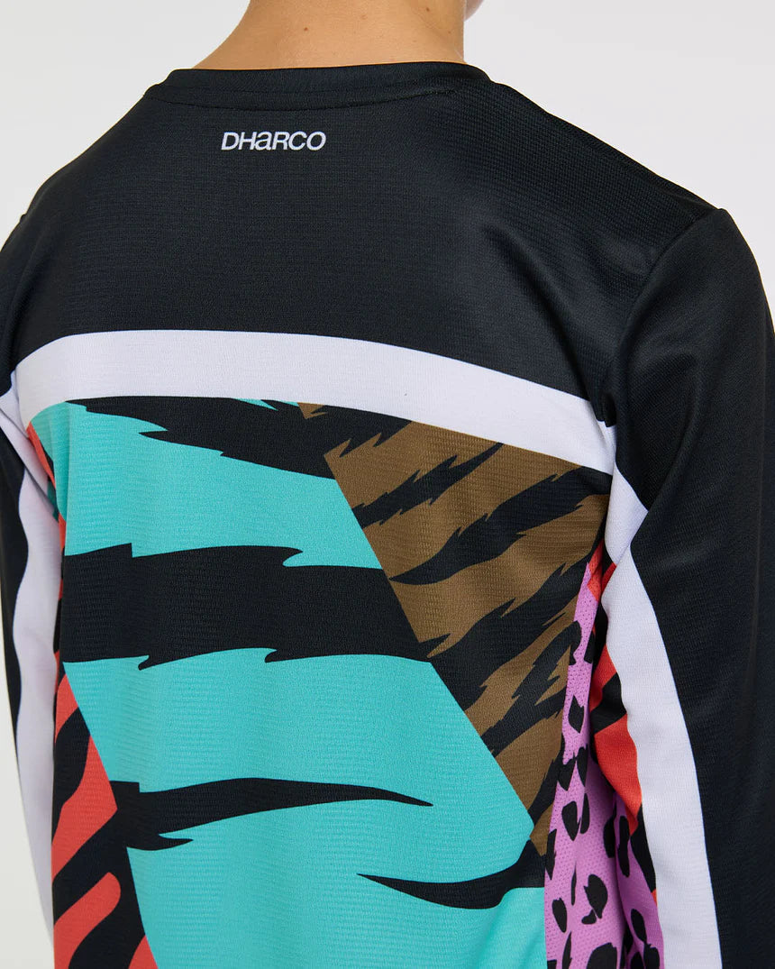 DHARCO GRAVITY JINX Junior Long Sleeve Multi Jersey