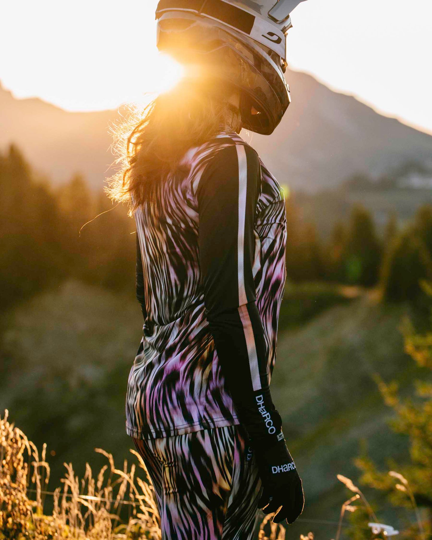 DHARCO RACE ACID SAFARI Long Sleeve Jersey Γυναικείο Multi