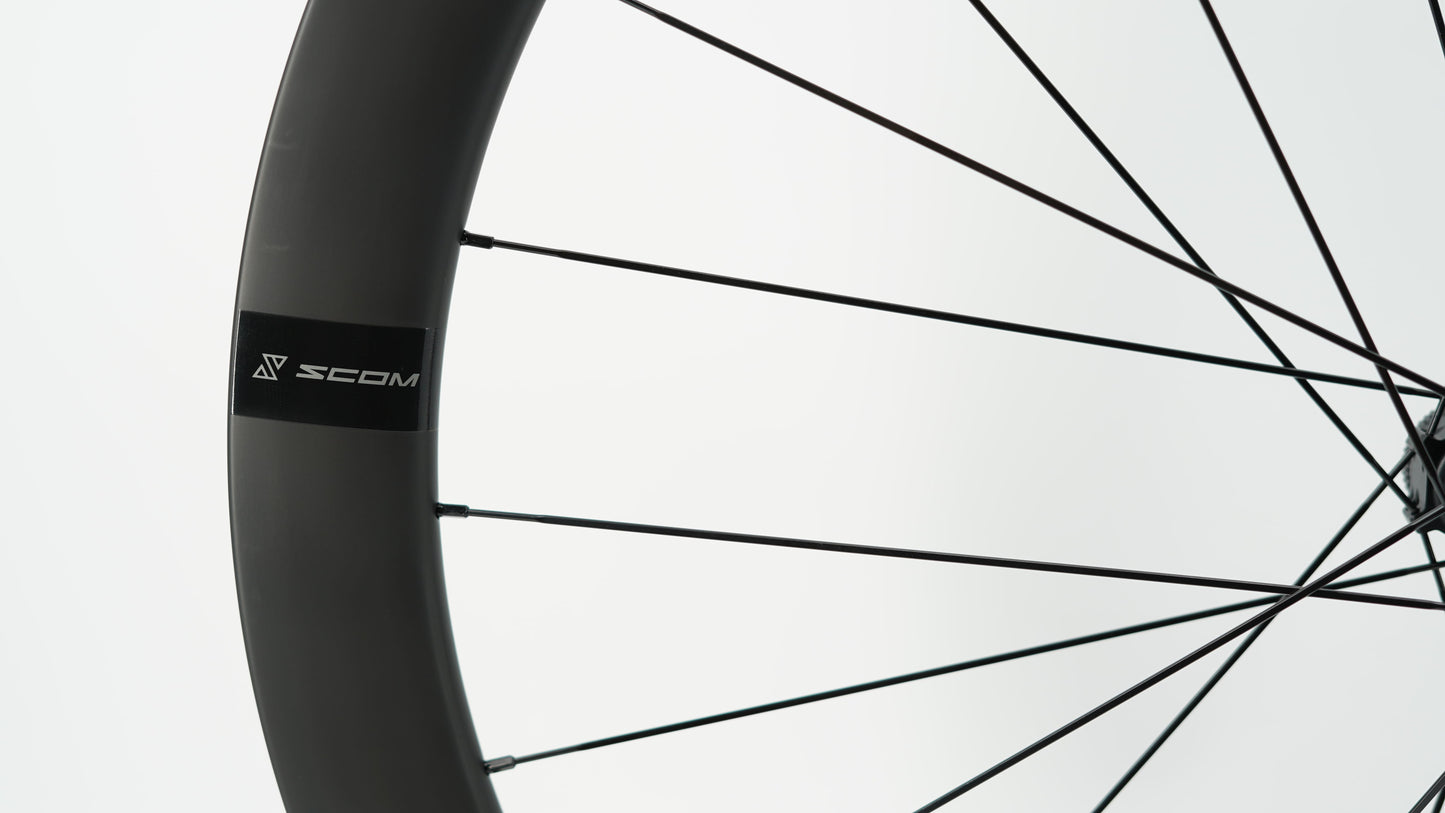 Ζεύγος τροχών SCOM CORSA 45 Tubeless Ready (Center Lock)