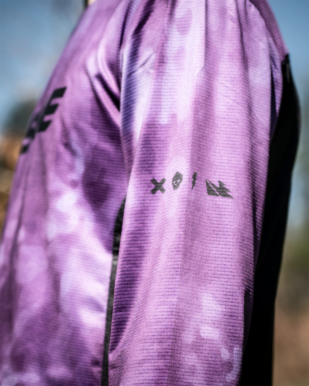 USWE LUFTIG MTB μακρυμάνικο Jersey μοβ
