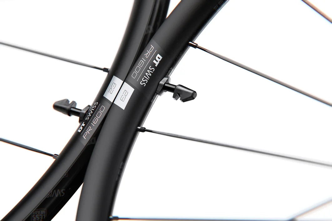 DT SWISS PR 1600 SPLINE 23 DIC Tubeless-Ready Front Wheel (Center Lock)