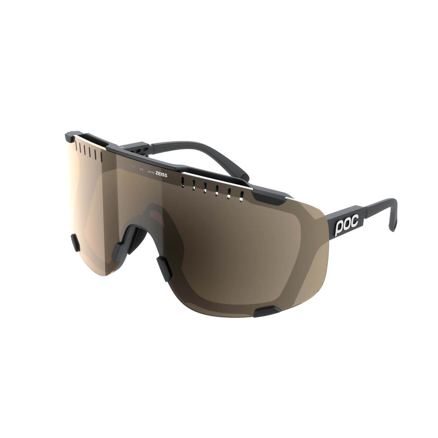 POC DEVOUR WF + Goggles Black/Clarity Trail/Partly Sunny Silver