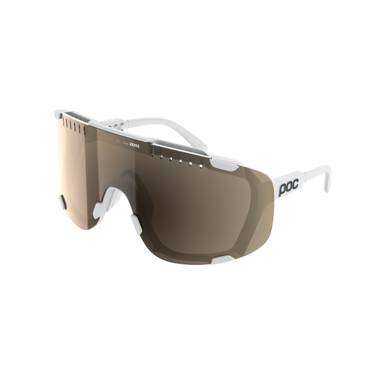 POC DEVOUR WF + Glasses White/Clarity Trail /Partly Sunny Silver