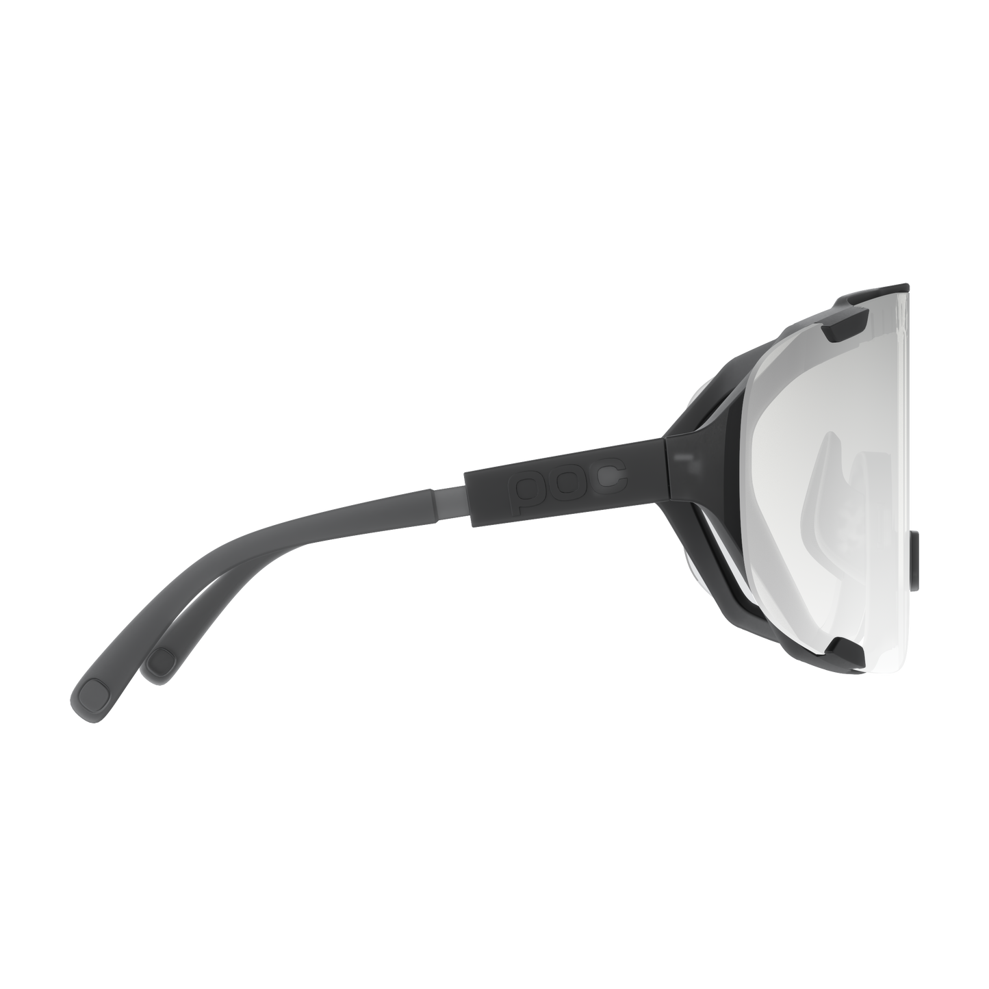 Glasses POC DEVOUR WF Photochromic Black Translucent/Clarity Photochromic/Changeable Grey