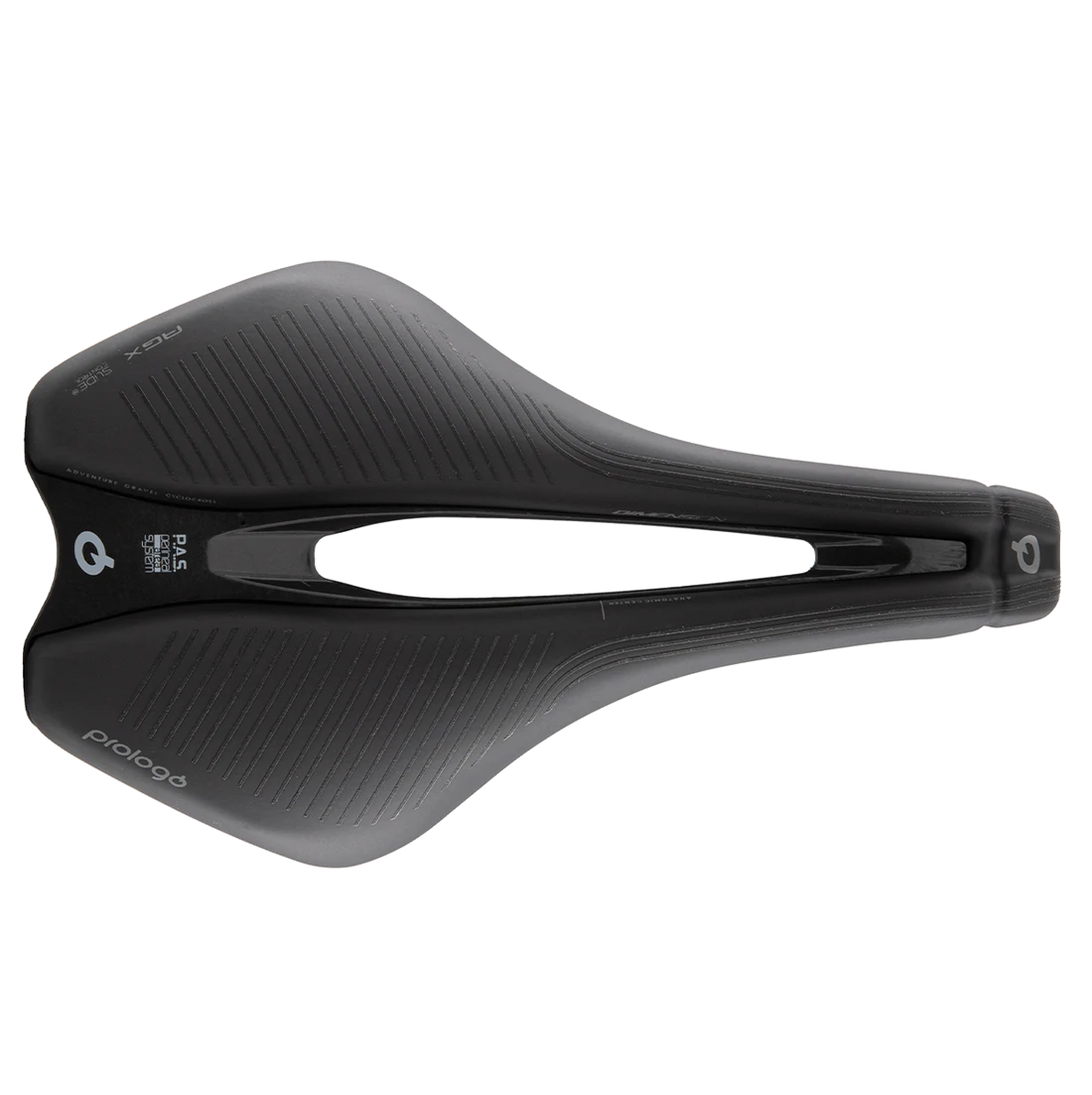 Saddle PROLOGO DIMENSION AGX SLIDE CONTROL Rails Tirox Black