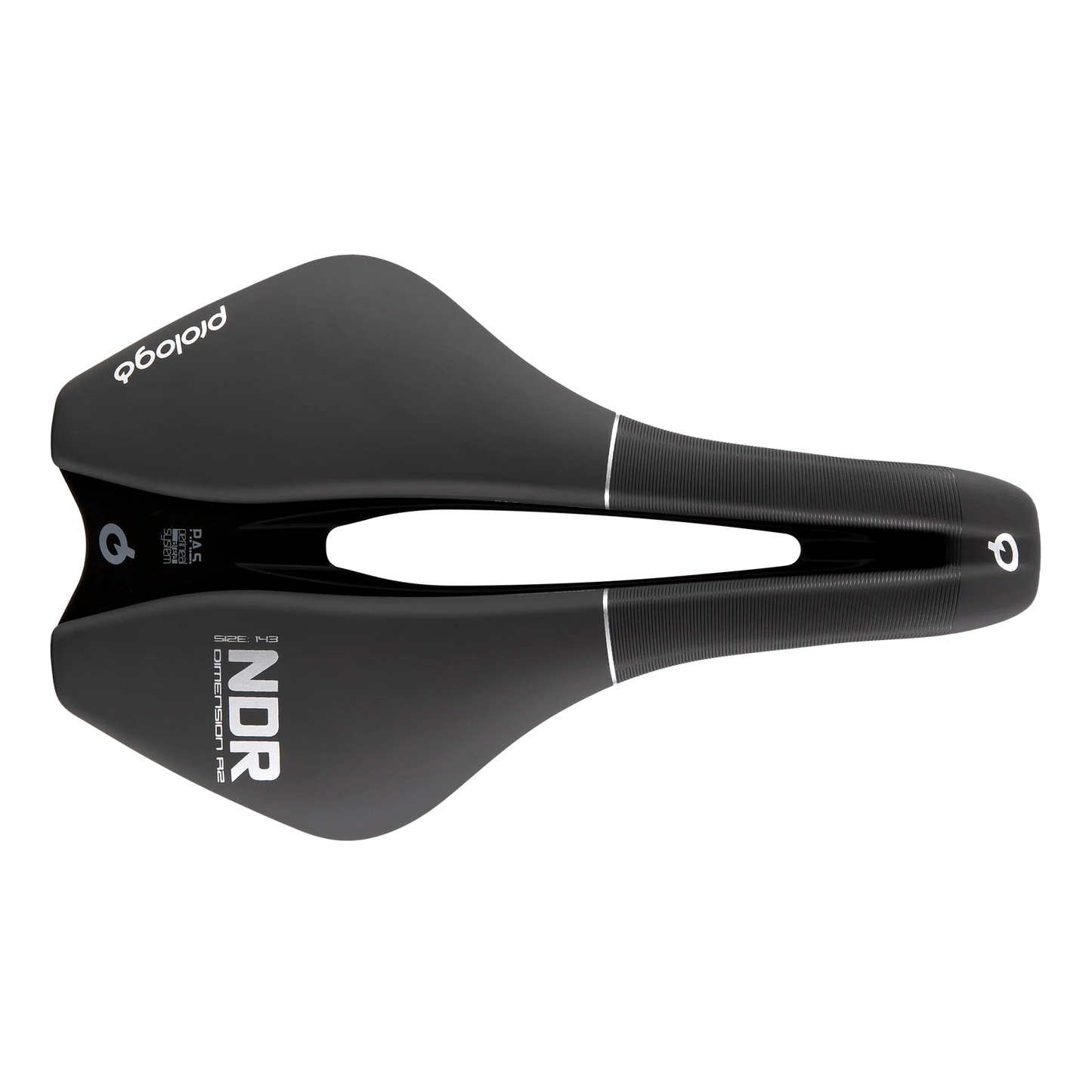 Saddle PROLOGO DIMENSION R2 NDR 143mm Rails Nack Black