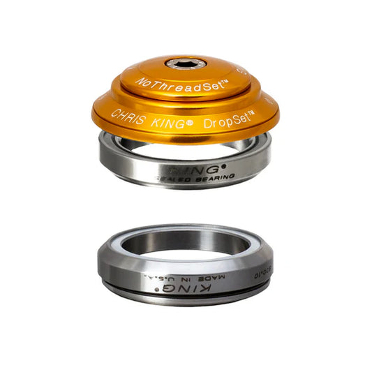 Ενσωματωμένο ακουστικό CHRIS KING DROPSET 4 1"1/8 IS42 45° Χρυσό