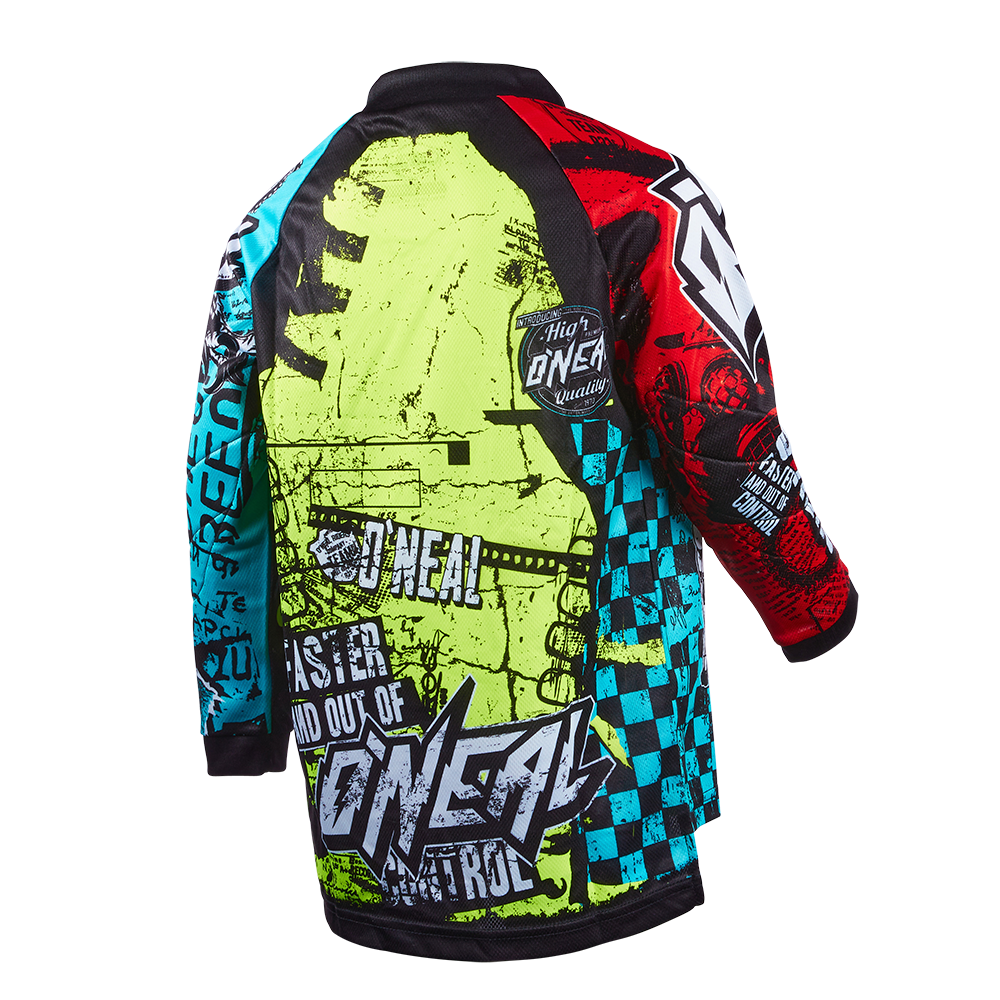 O'NEAL ELEMENT WILD Junior Long Sleeve Multi Jersey
