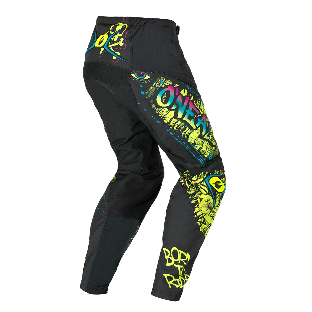O'NEAL ELEMENT RANCID Junior Pants Black/Yellow