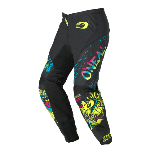 O'NEAL ELEMENT RANCID Junior Pants Black/Yellow