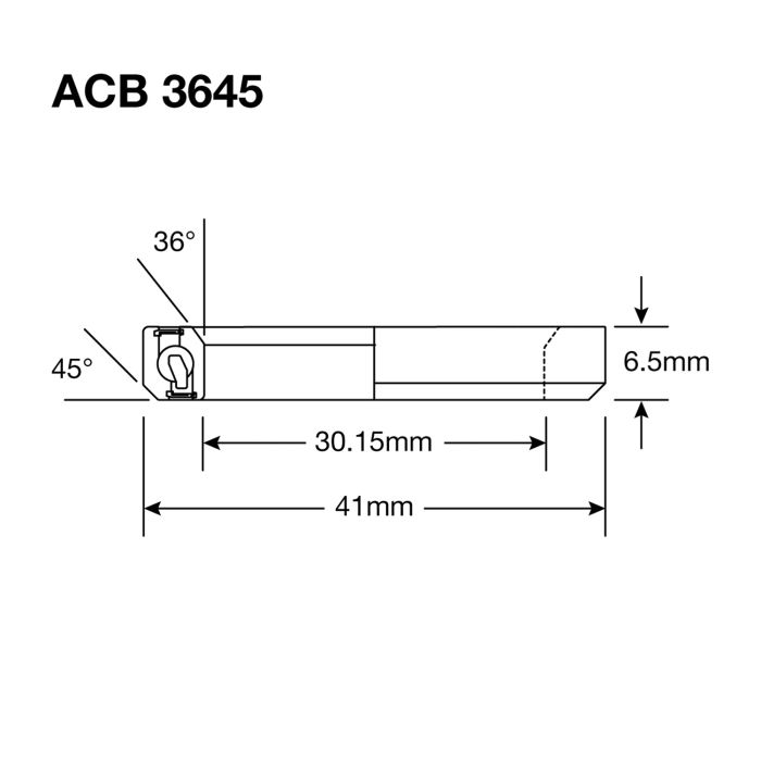 ENDURO BEARINGS 440c Stainless Steel Steering Bearing - 30,2x41x6,5 (36x45°) ACB