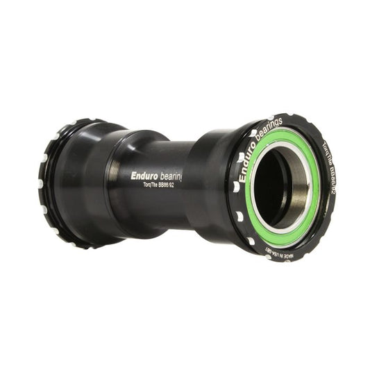 ENDURO BEARINGS TorqTite BB86/92 Κάτω στήριγμα 24mm Άξονας από ανοξείδωτο χάλυβα Μαύρο