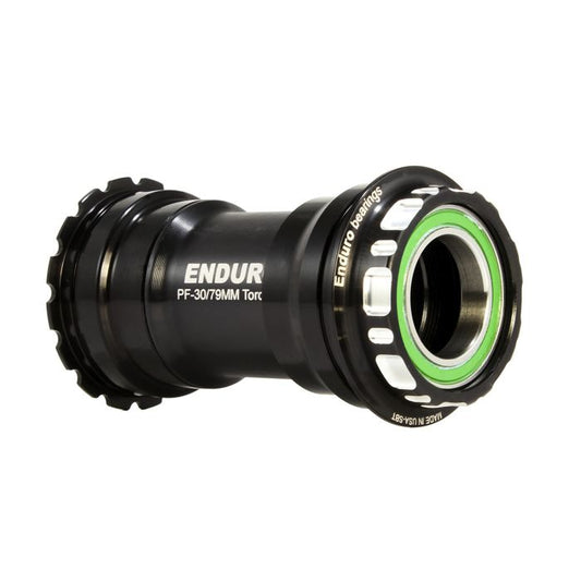ENDURO BEARINGS TorqTite BBright βραχίονας πυθμένα 24mm άξονας από ανοξείδωτο χάλυβα Μαύρο