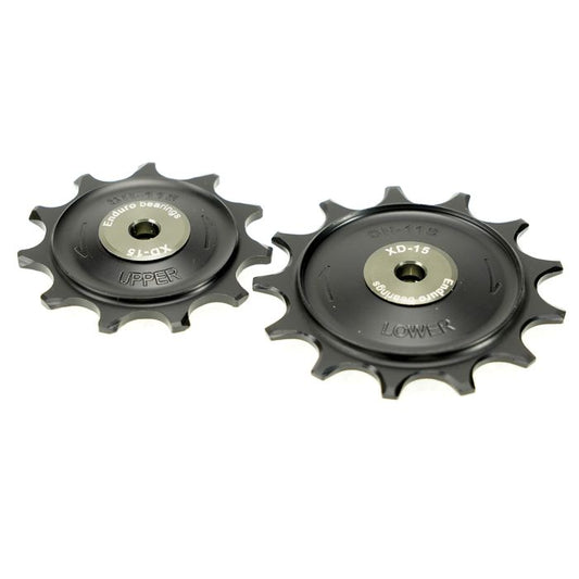 ENDURO BEARINGS τροχαλίες κρεμάστρας ντεραγιέρ - XD-15 - Shimano GRX - 11s 1X - Μαύρο