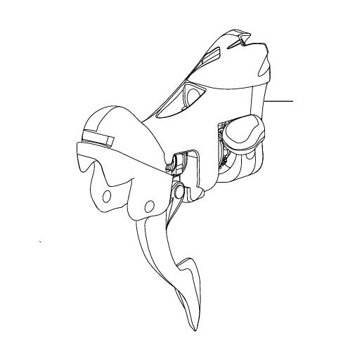 ΜΠΛΟΚ ΑΡΙΣΤΕΡΟΎ ΔΕΊΚΤΗ CAMPAGNOLO SUPER RECORD ULTRA-SHIFT 12V 2019