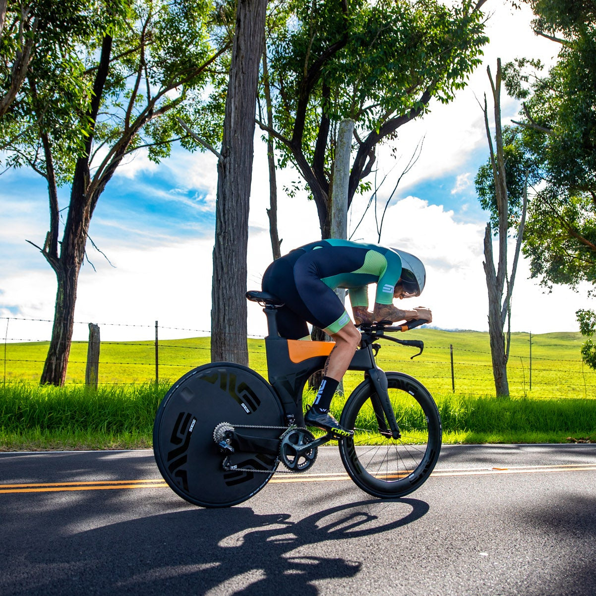 Rear wheel ENVE SES - Tubeless Ready