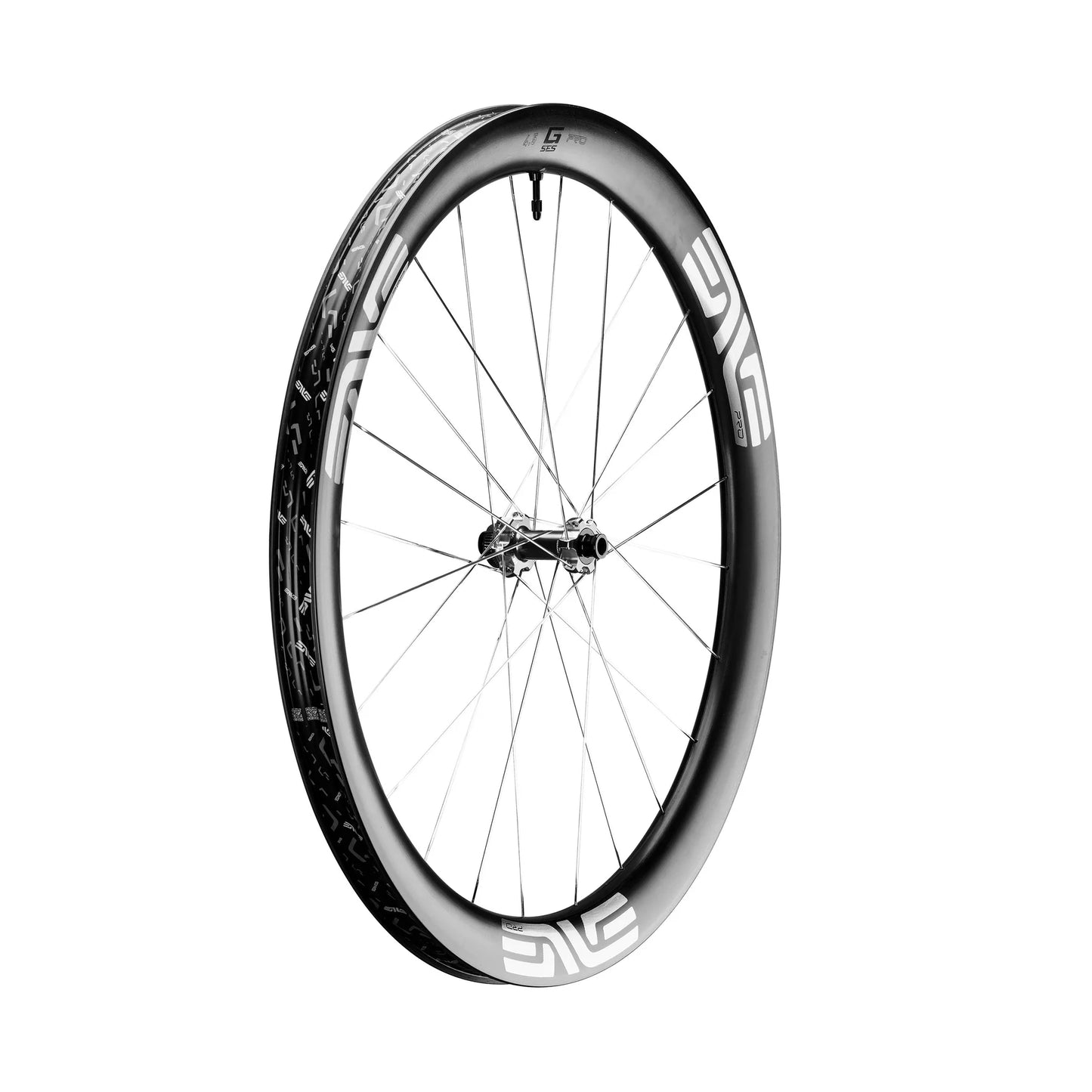 Pair of ENVE G SES 4.5 Tubeless Ready Wheels (Center Lock) Black/Chrome