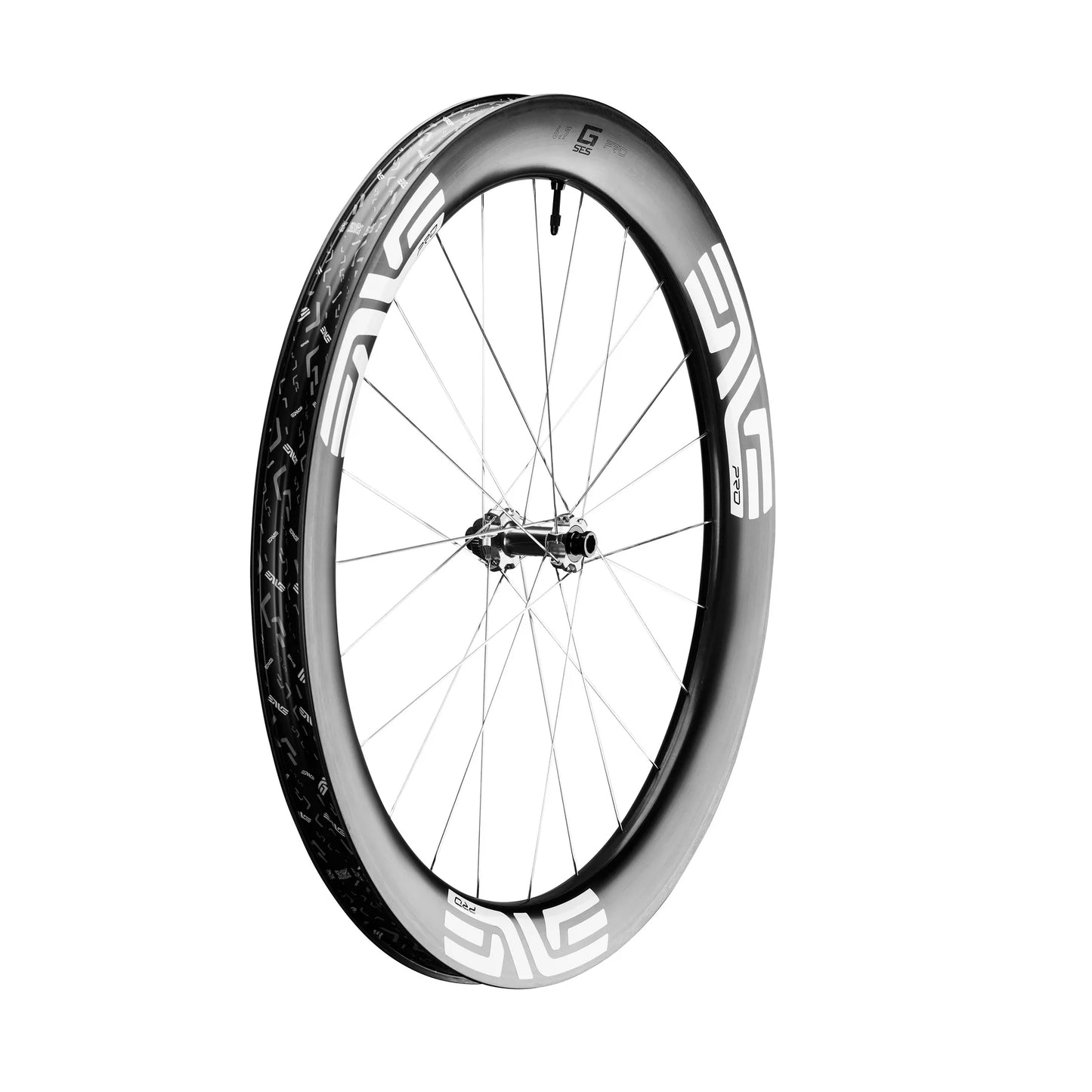 ENVE G SES 6.7 PROTubeless Ready μπροστινός τροχός (κεντρικό κλείδωμα) Λευκό