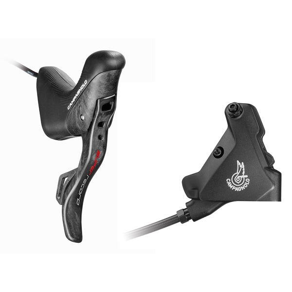 Ευθεία μοχλός και πίσω δαγκάνα 140mm CAMPAGNOLO SUPER RECORD EPS Flat Mount χωρίς δίσκο