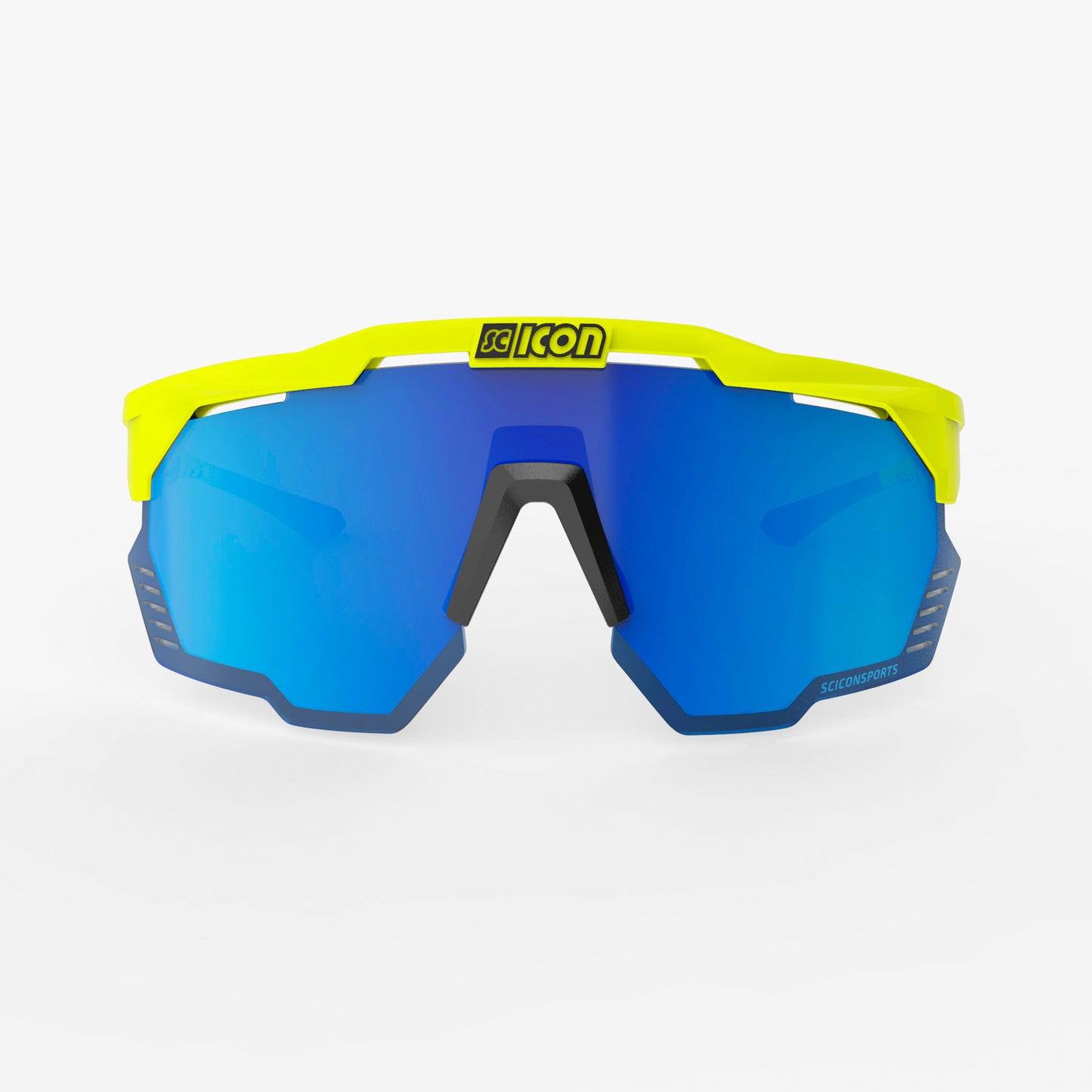 Γυαλιά SCICON AEROSHADE KUNKEN Fluo κίτρινο Multimirror μπλε