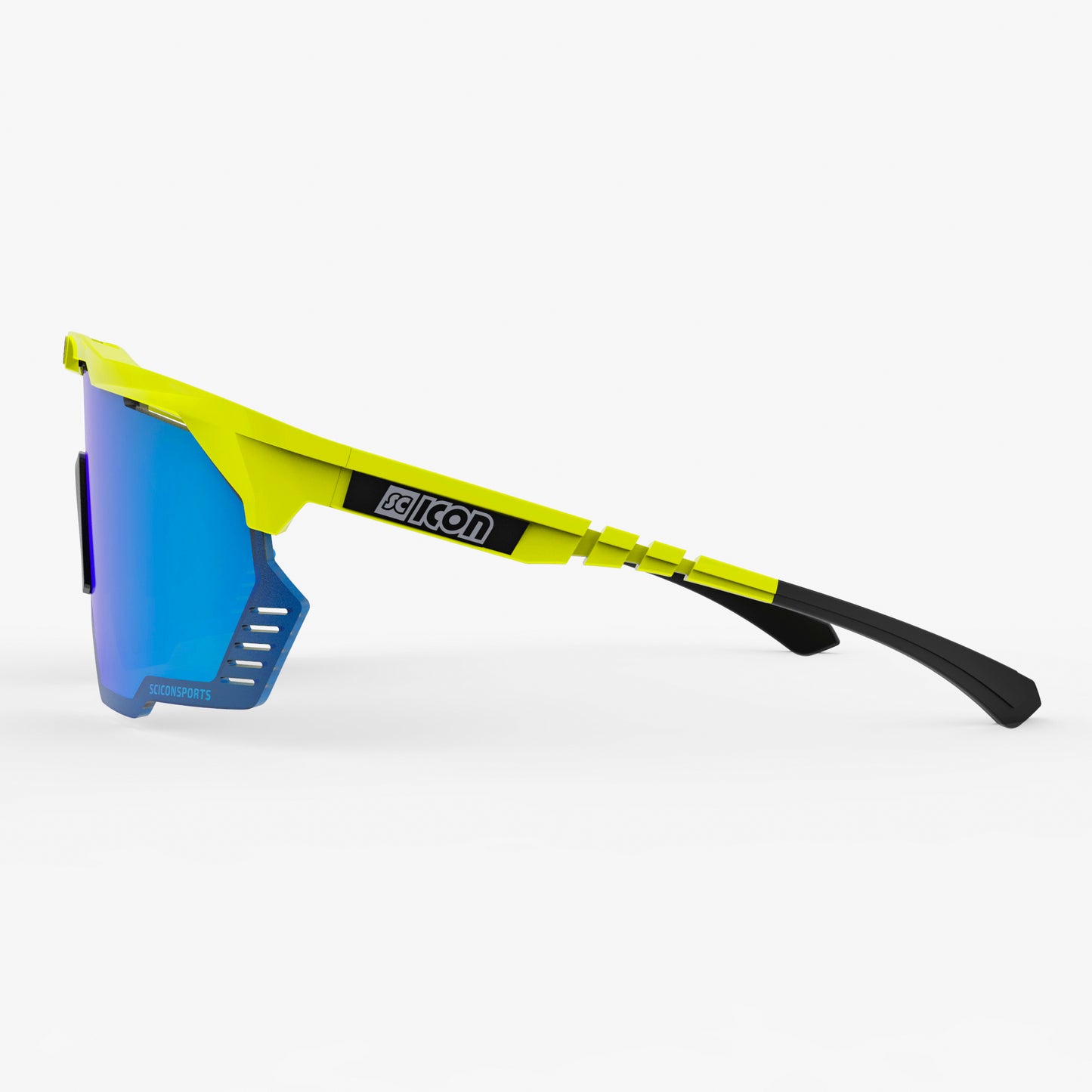 Γυαλιά SCICON AEROSHADE KUNKEN Fluo κίτρινο Multimirror μπλε