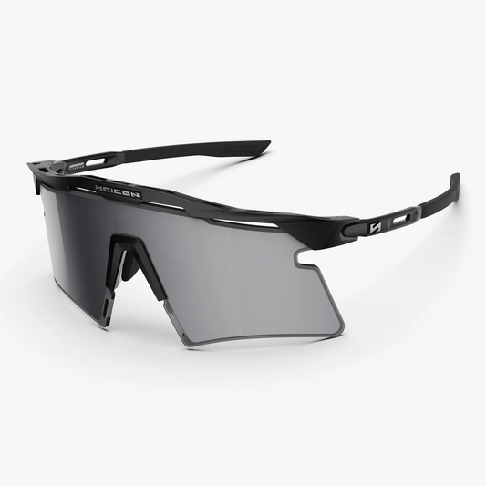 SCICON AEROSHADE 2.0 TITANIUM Γυαλιά Μαύρο Ματ Μαύρο Πολυκαθρέφτης Ασημί + Ροζ φακός