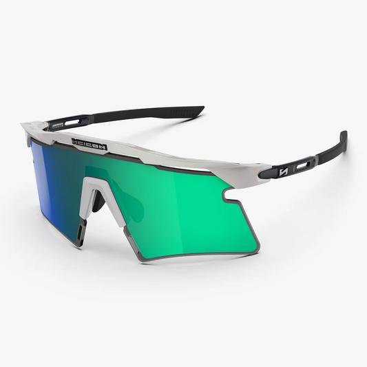 Goggles SCICON AEROSHADE 2.0 TITANIUM White Metal Multimirror Lens Blue Green + Pink