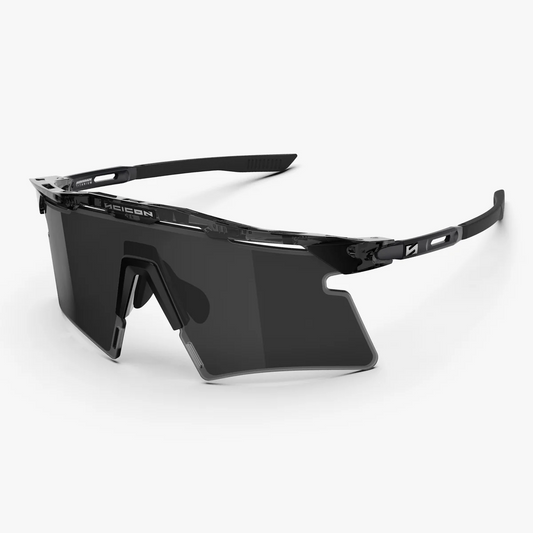 Γυαλιά SCICON AEROSHADE 2.0 TITANIUM Μαύρος κρυστάλλινος γυαλιστερός φακός Smoke Black + Pink