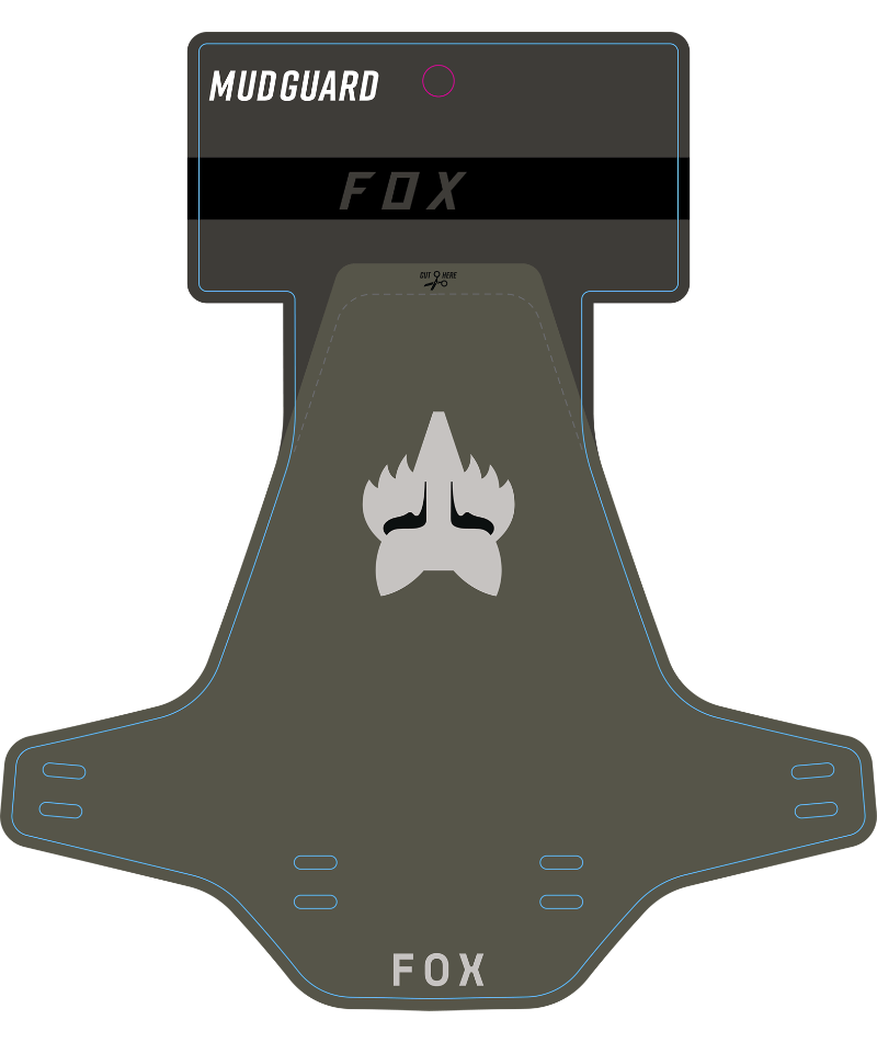 FOX MUD Mudguard Πράσινο
