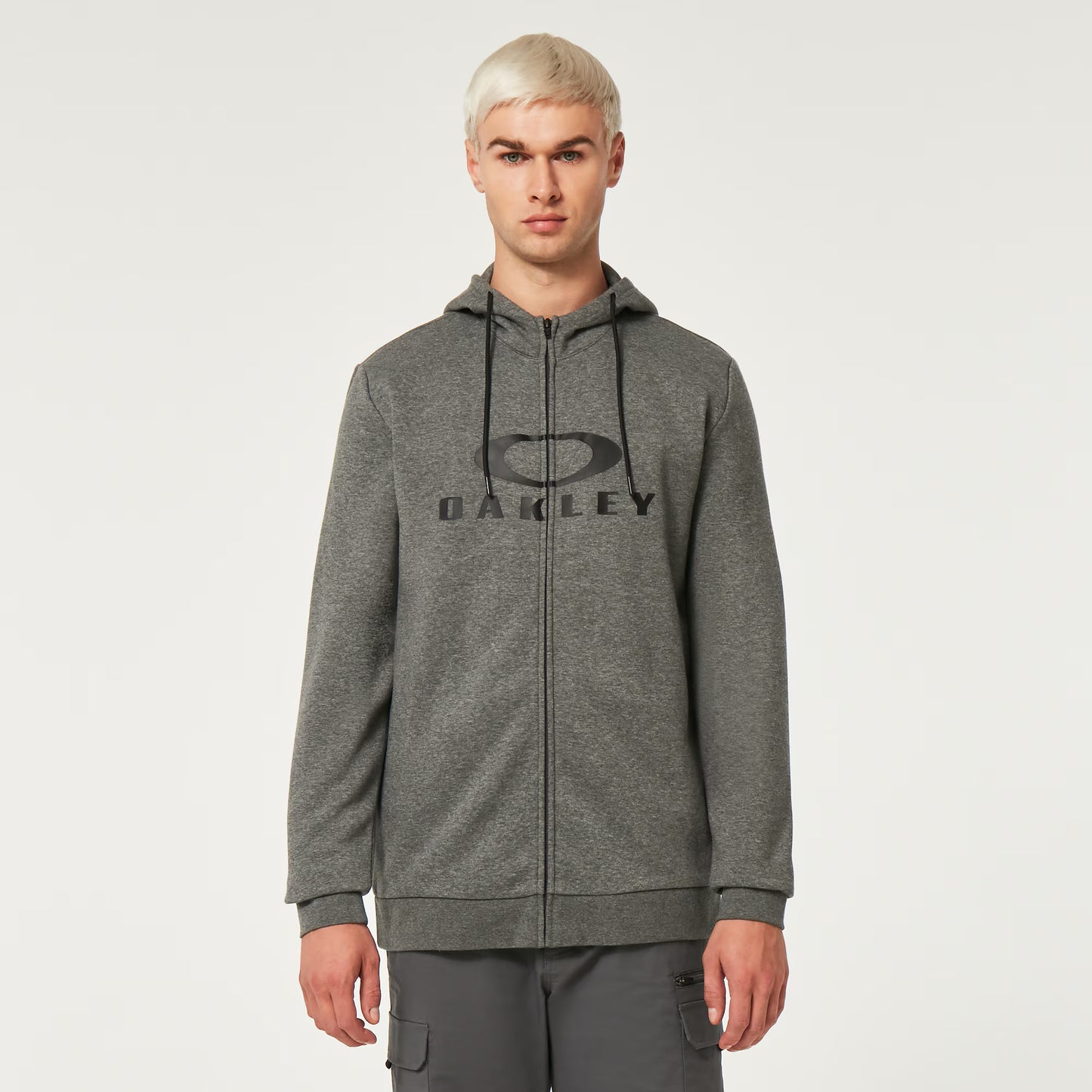 Hoodie OAKLEY BARK FZ HOODIE 2.0 New Athletic Grey