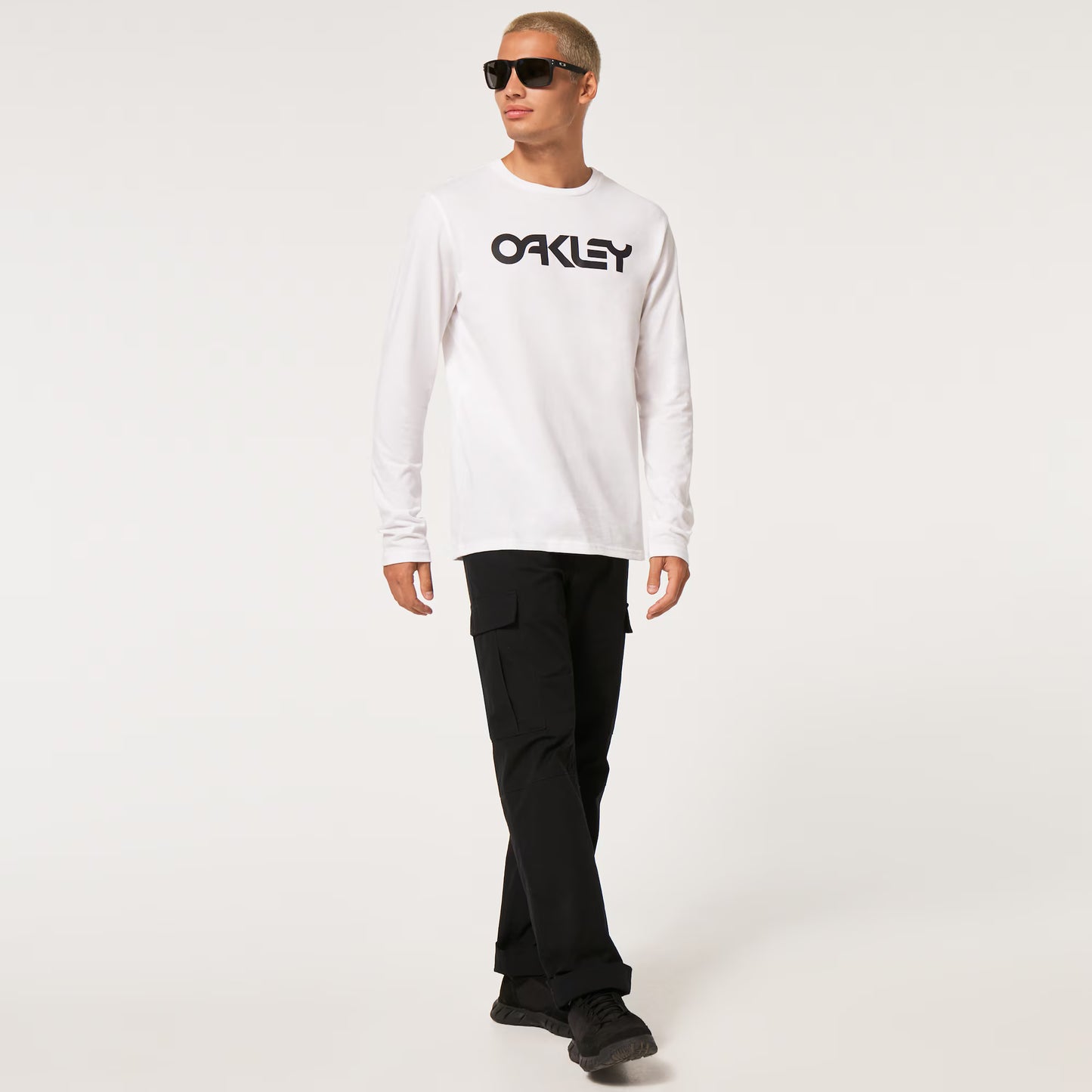 T-Shirt OAKLEY MARK II 2.0 Long Sleeve White/Black