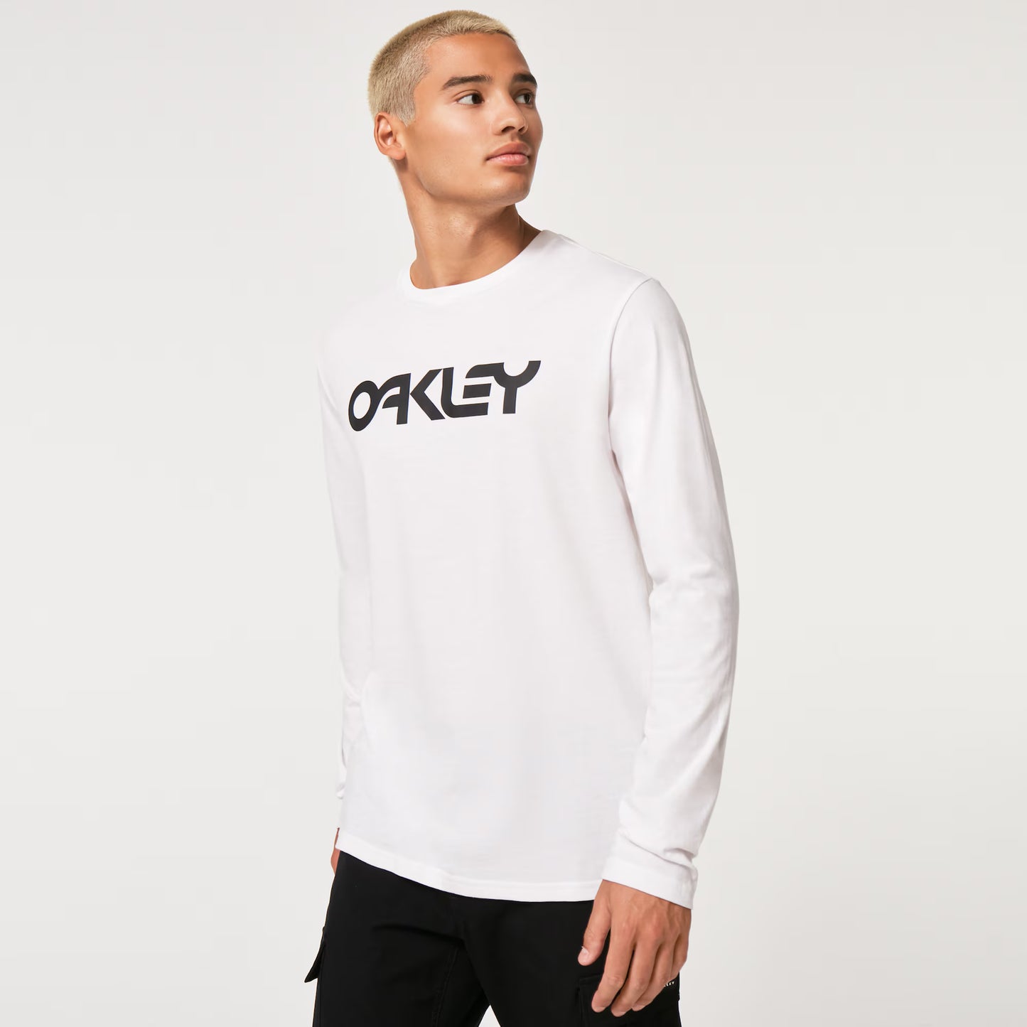T-Shirt OAKLEY MARK II 2.0 Long Sleeve White/Black