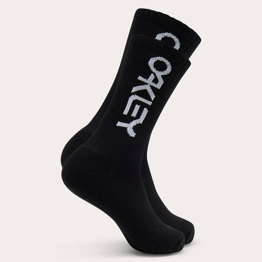 OAKLEY B1B SOCKS 2.0 3 ζευγάρια Μαύρο/Άσπρο
