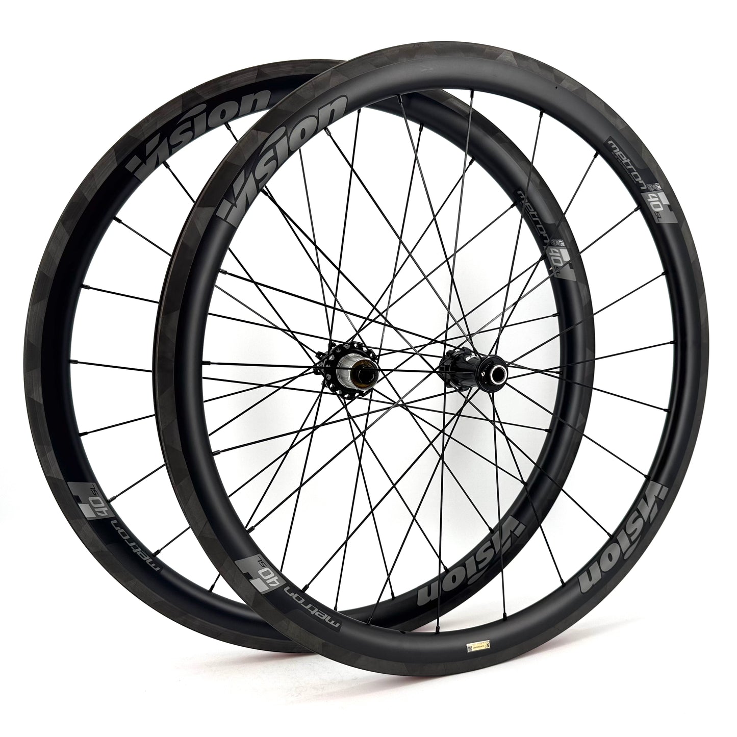 Pair of VISION METRON 40 SL Tubeless Ready Wheels (Center Lock)