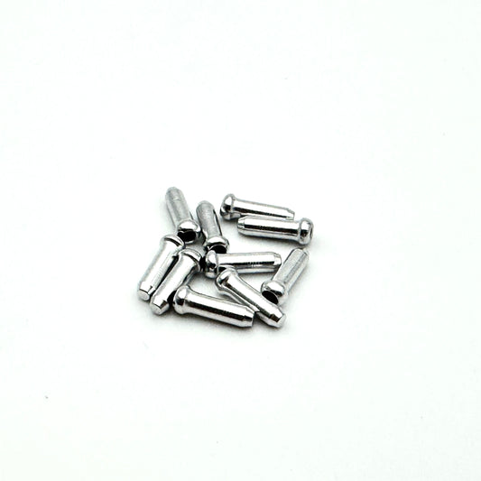 CLARKS CX88 Derailleur Cable Ends (x10) Silver